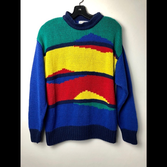 primary colors sweater